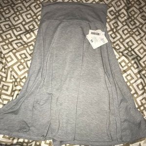 XS Lularoe Heather Gray Azure—-brand new with tags